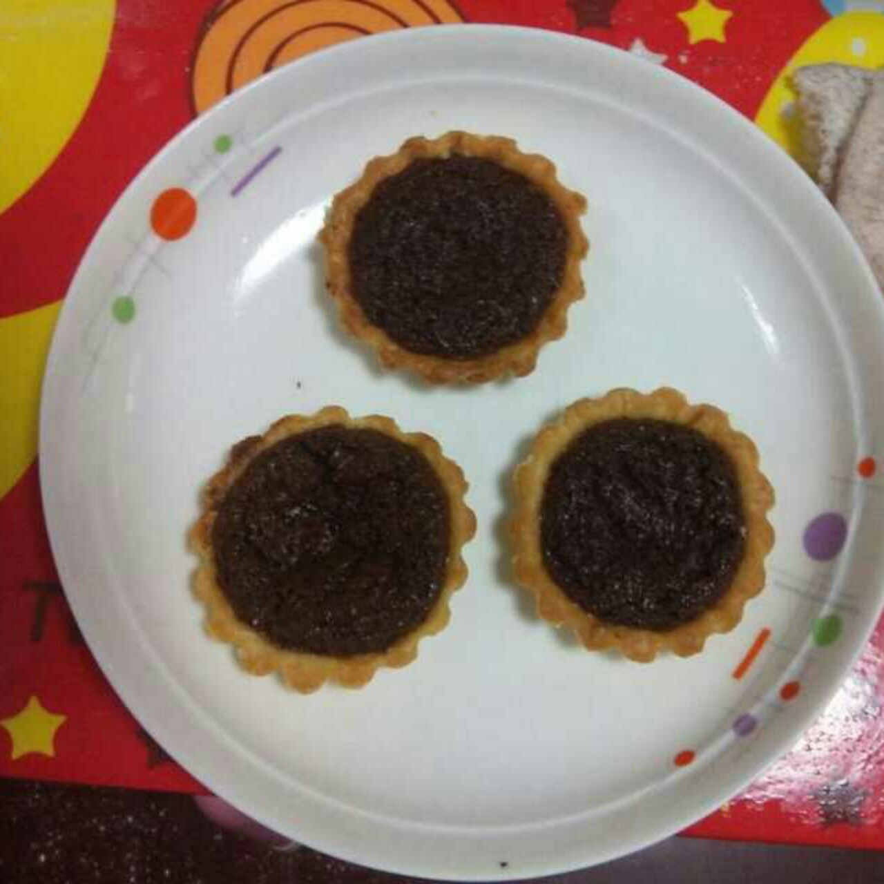 无油脂巧克力塔