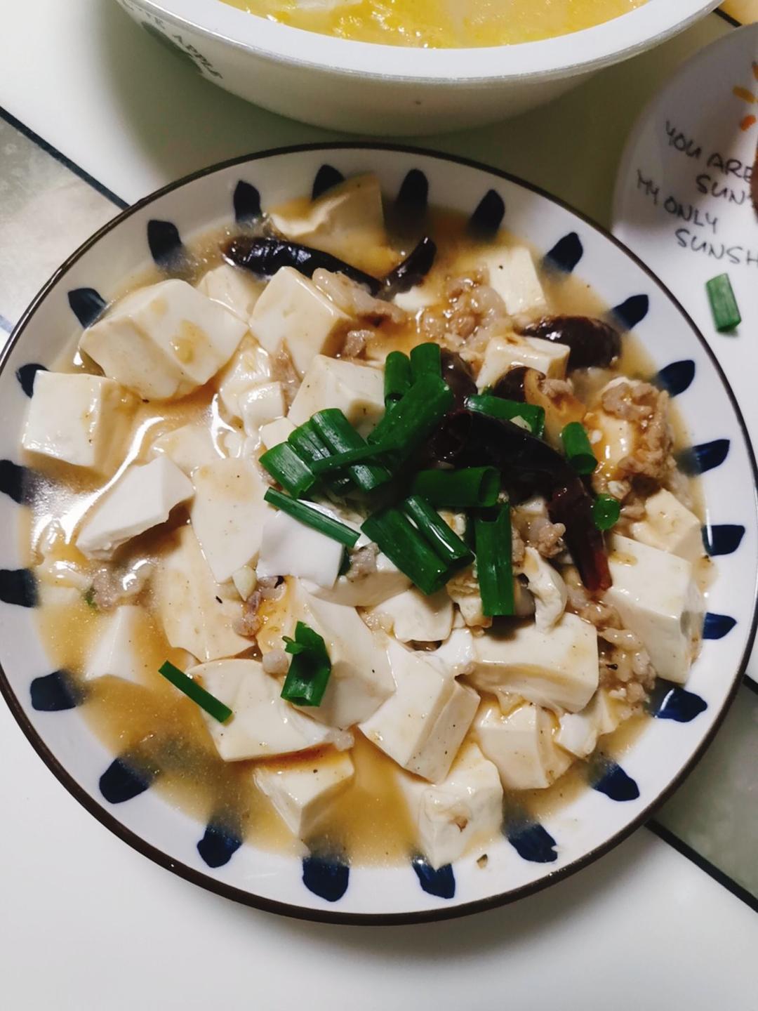 肉末嫩豆腐｜嫩滑口感爽口！这道快手菜超级下饭！！（减脂少油版）