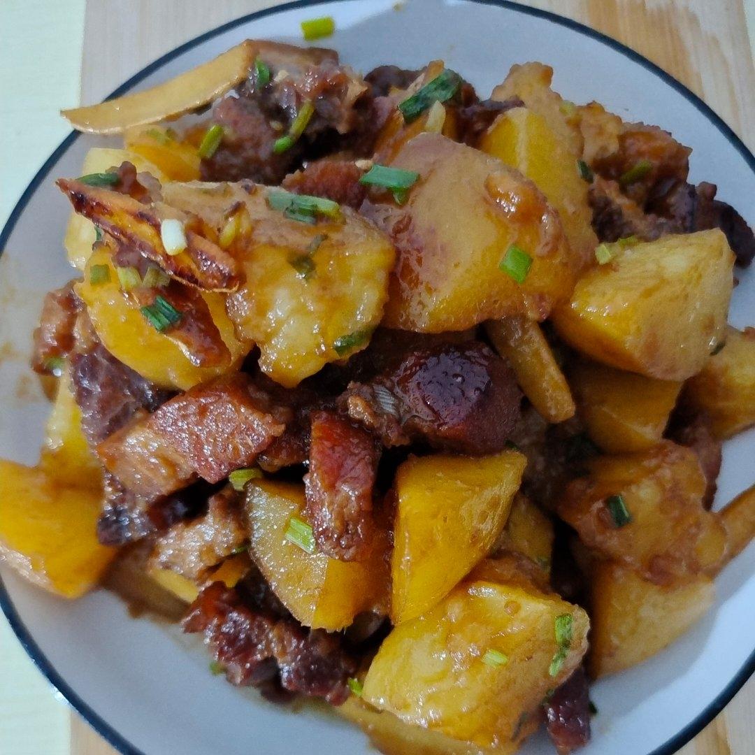 土豆烧肉