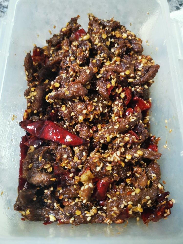 冷吃牛肉（小美经典菜）