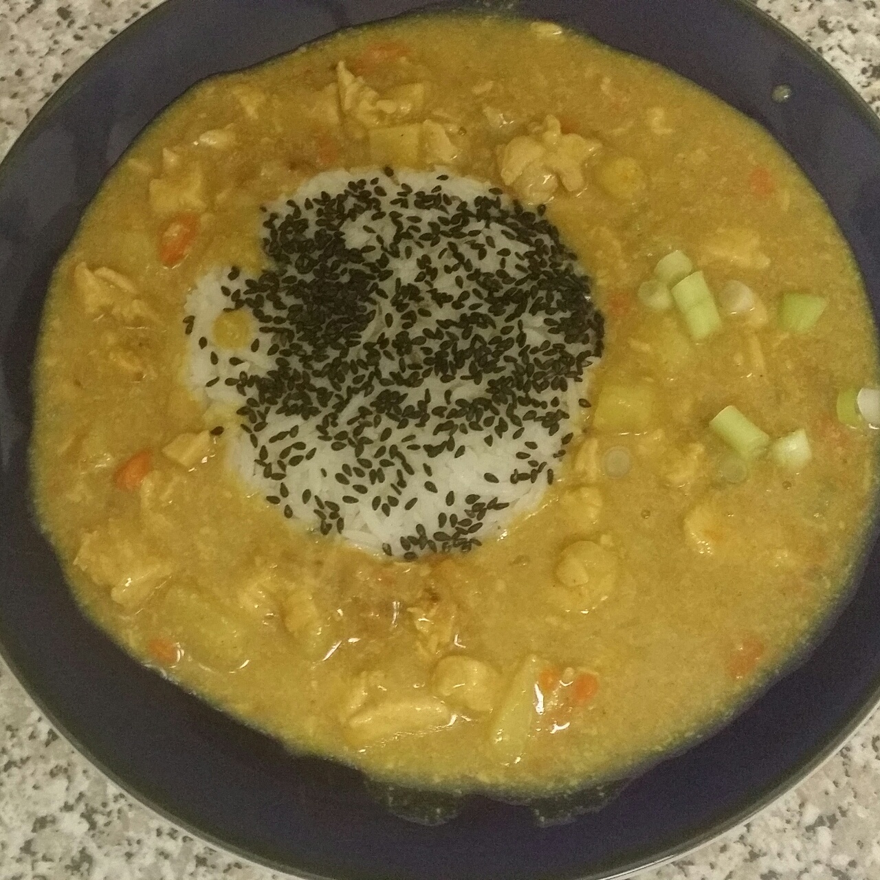 咖喱鸡饭