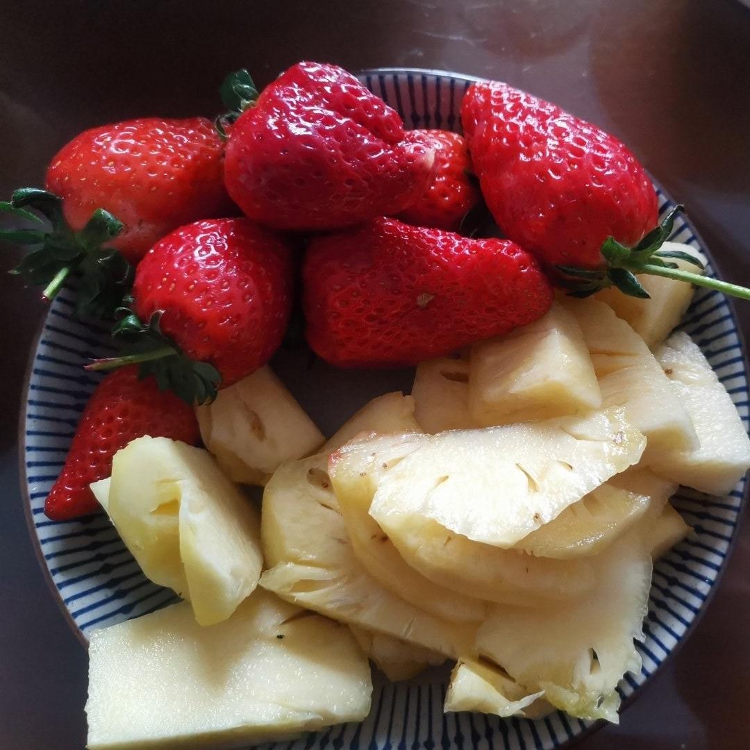 学厨真快乐做的水果拼盘