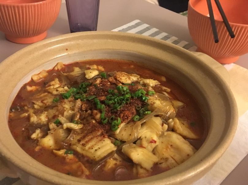 和彼得一起吃饭