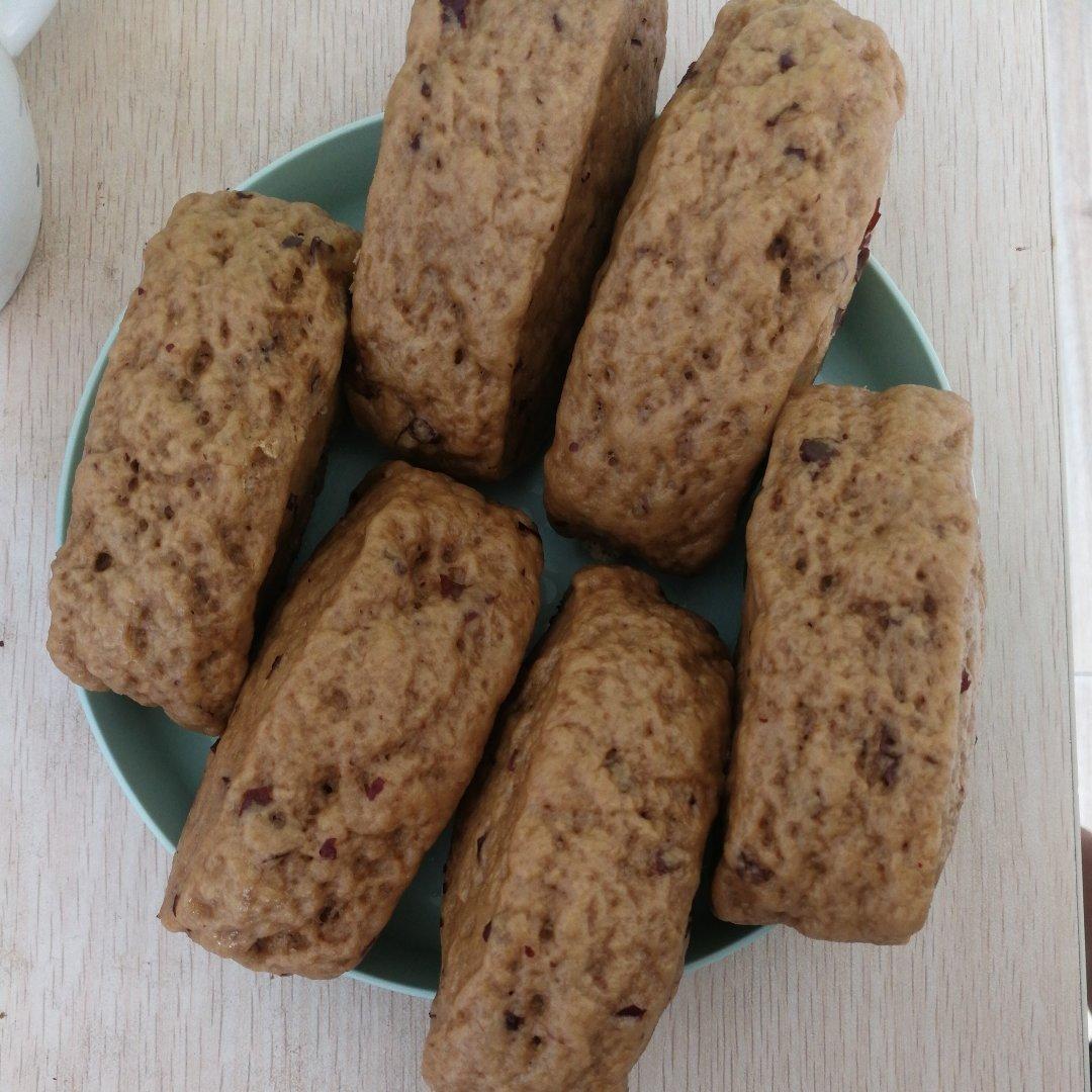 红枣黑芝麻红糖馒头