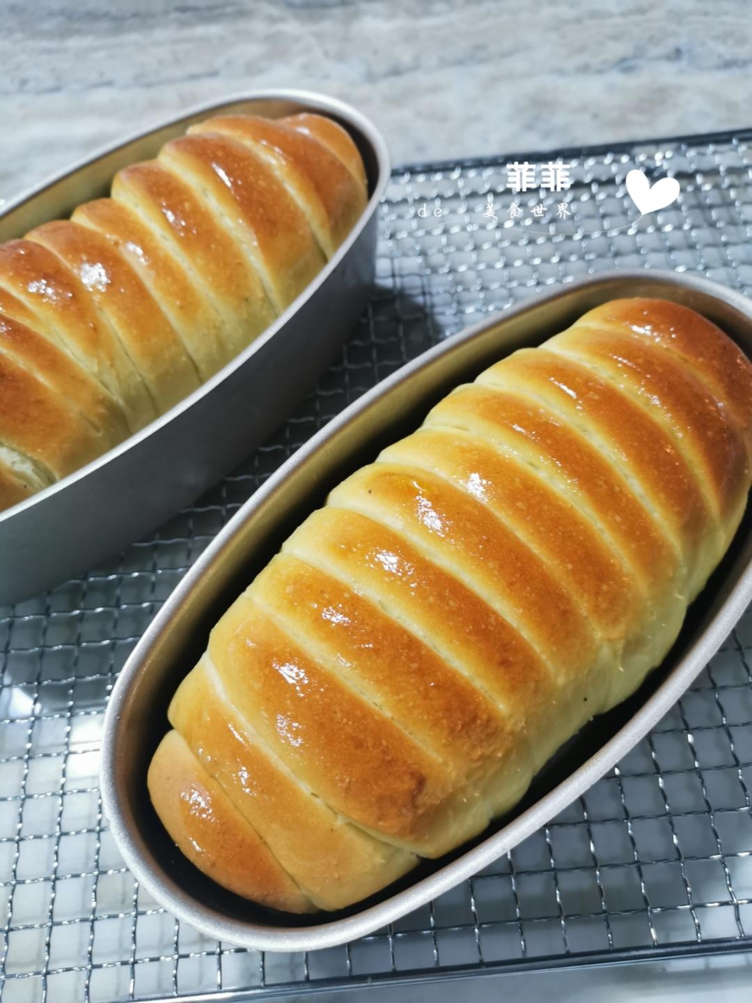 纯奶手撕吐司的做法 步骤1