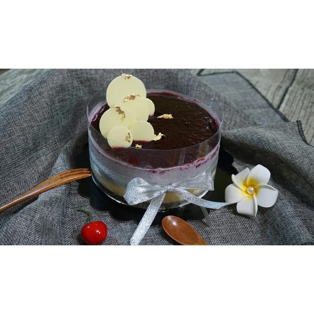 奥利奥芒果冰淇淋蛋糕