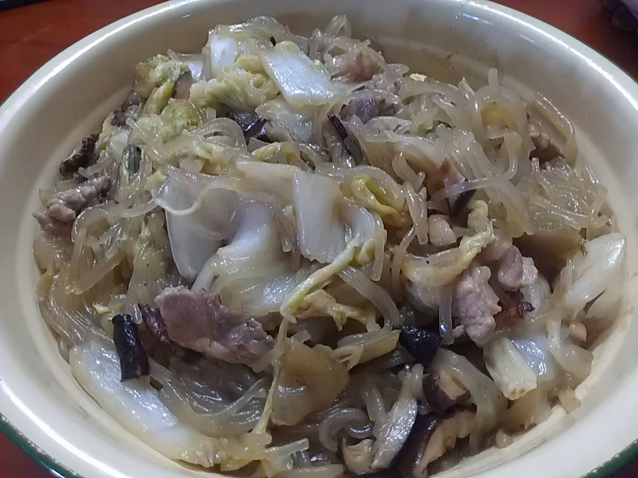 白菜炖粉条