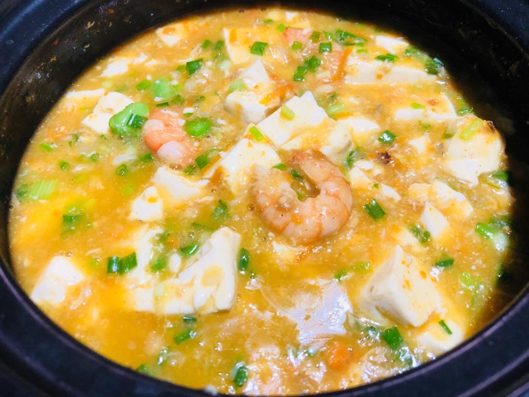 蟹粉烩豆腐