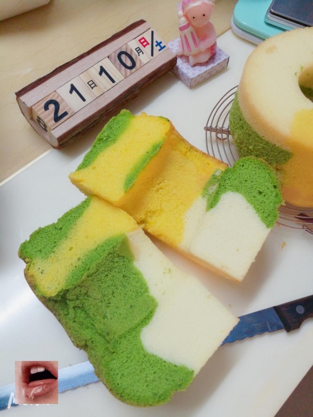 天然果蔬戚风蛋糕