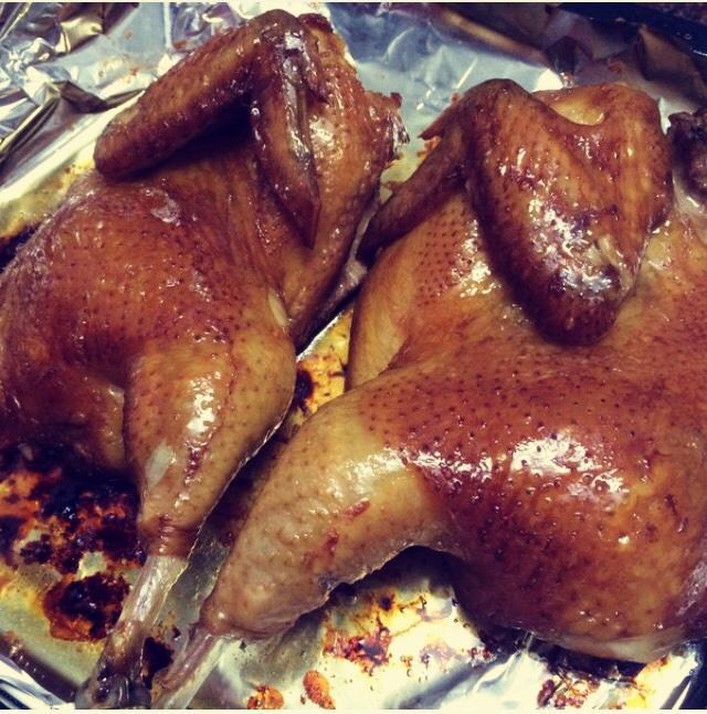 烤鸡（容易到没朋友）的做法
