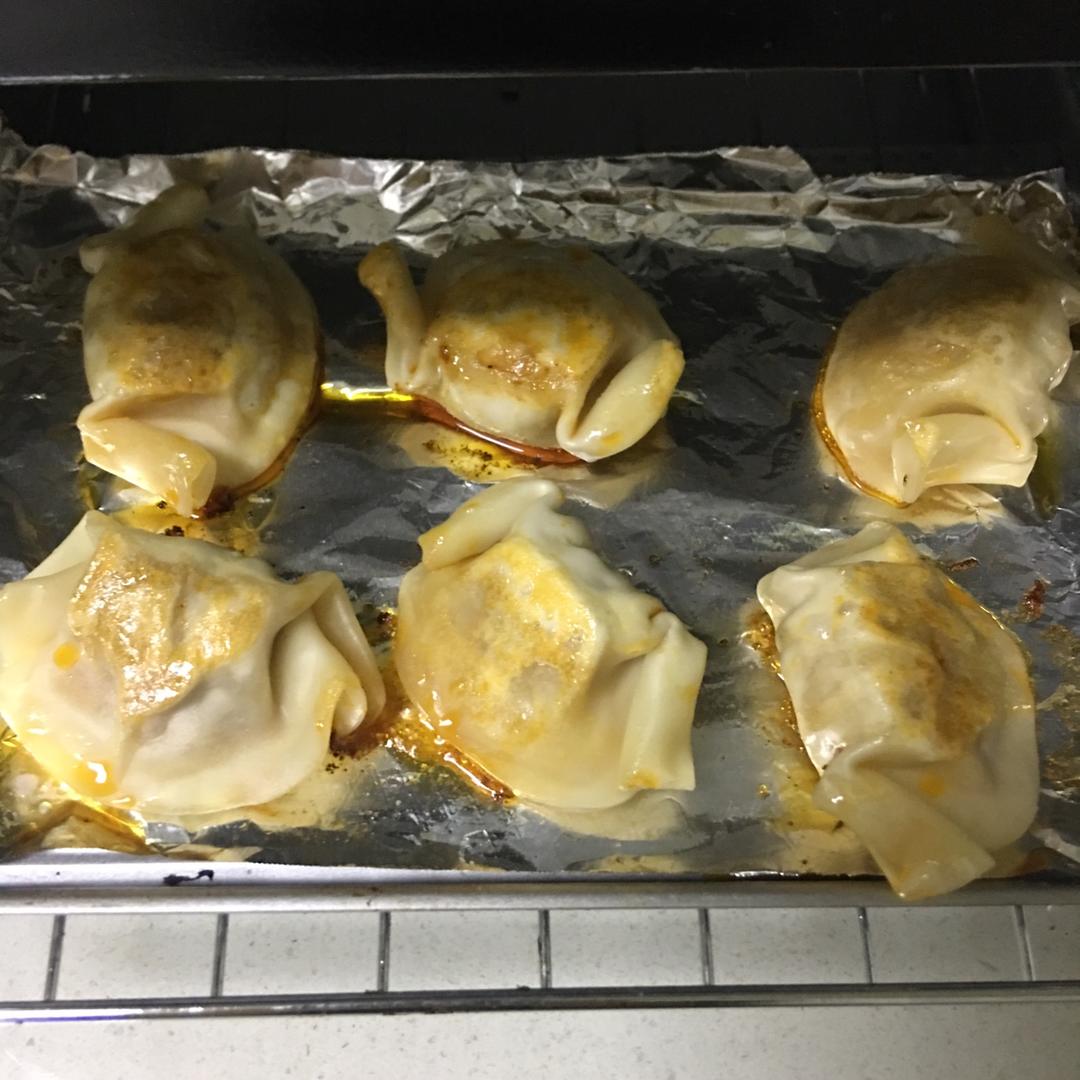 懒人烤箱烤速冻水饺