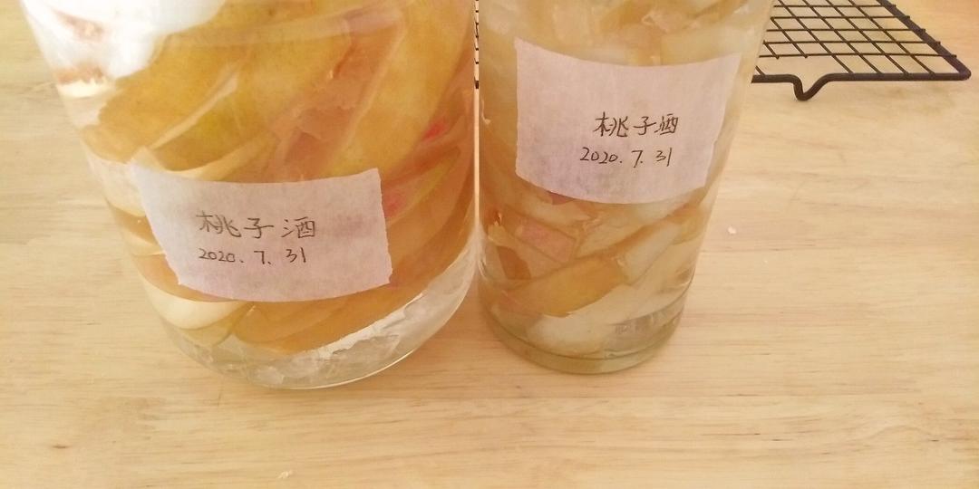 留住桃子的味道，自制桃子酒
