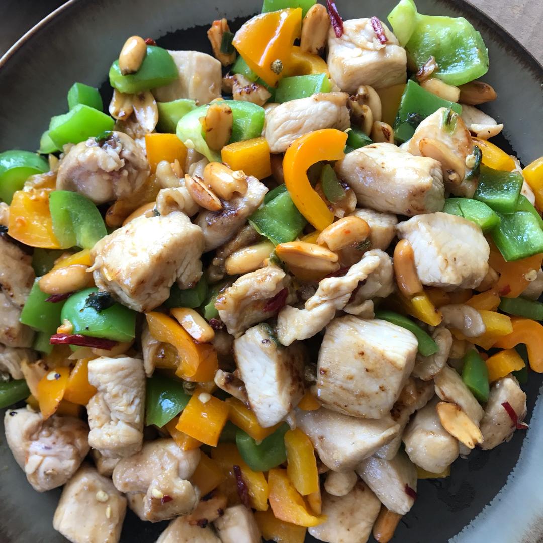 家庭改良版宫爆鸡丁