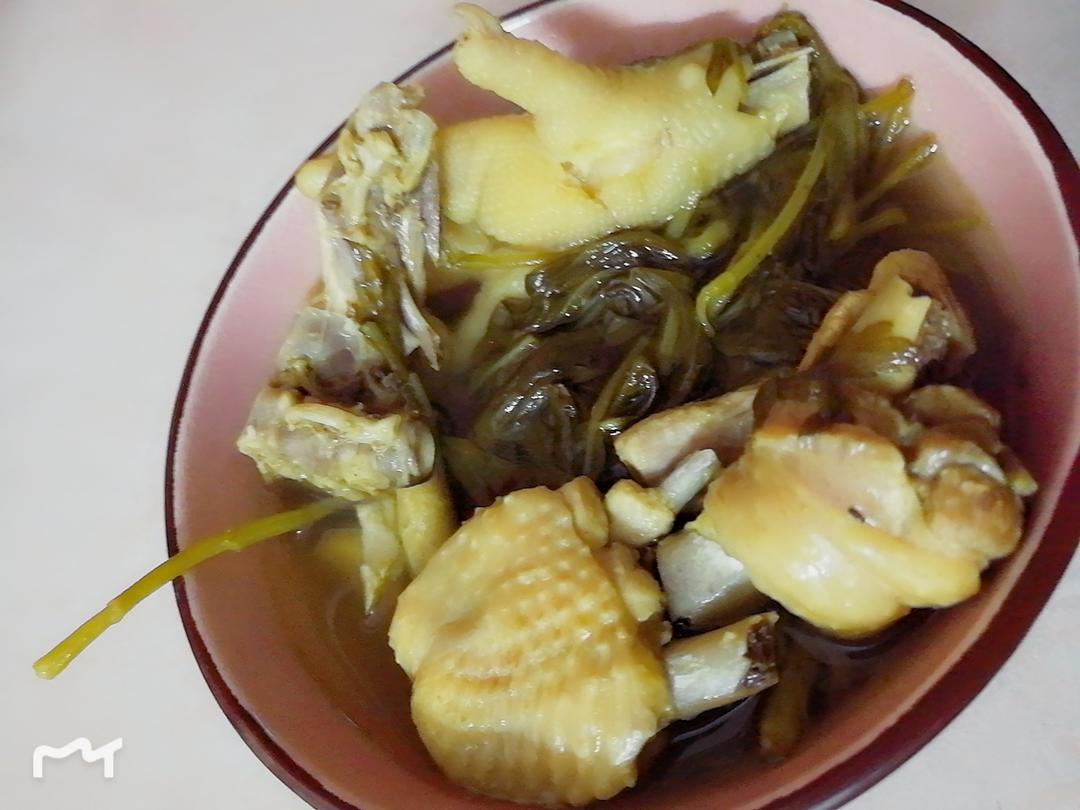 艾草鸡汤的做法