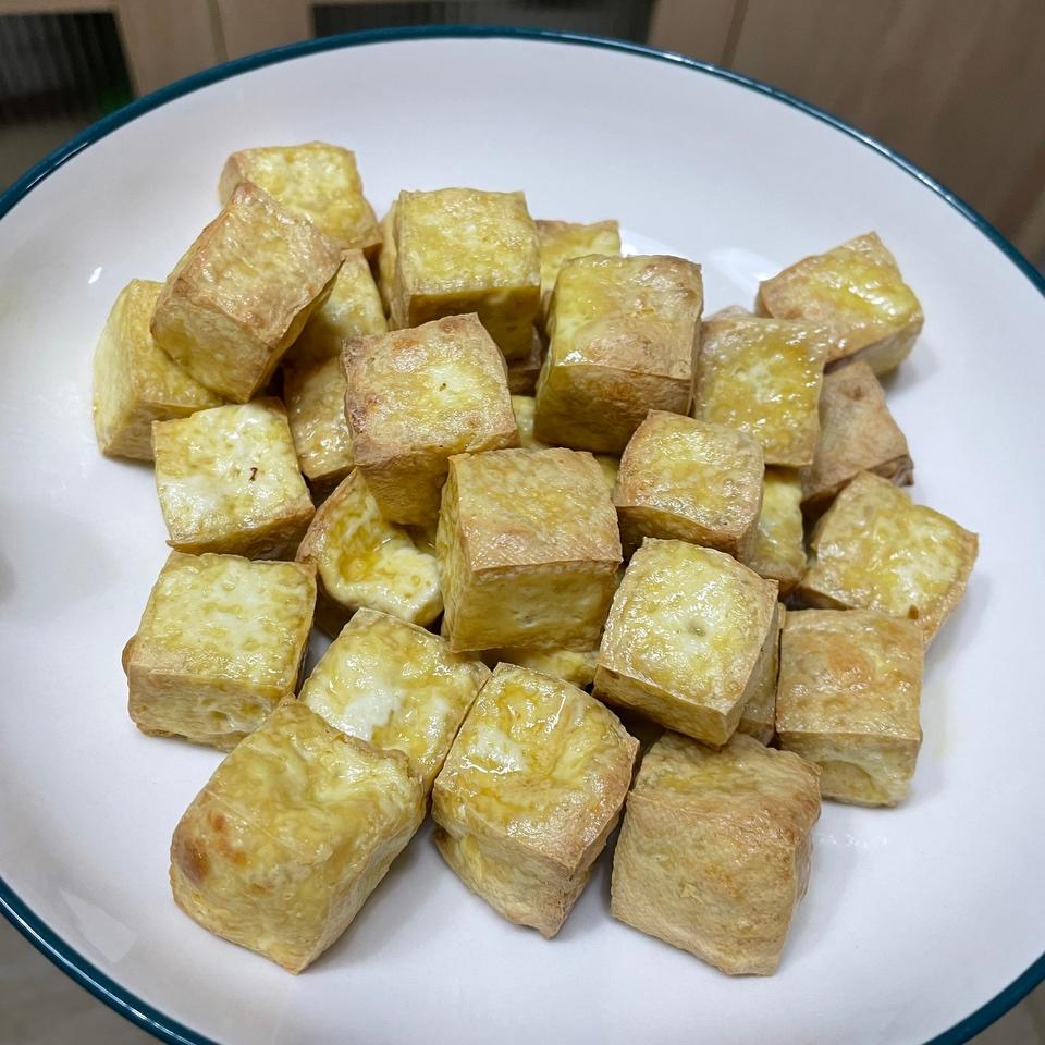 空气炸锅香豆腐