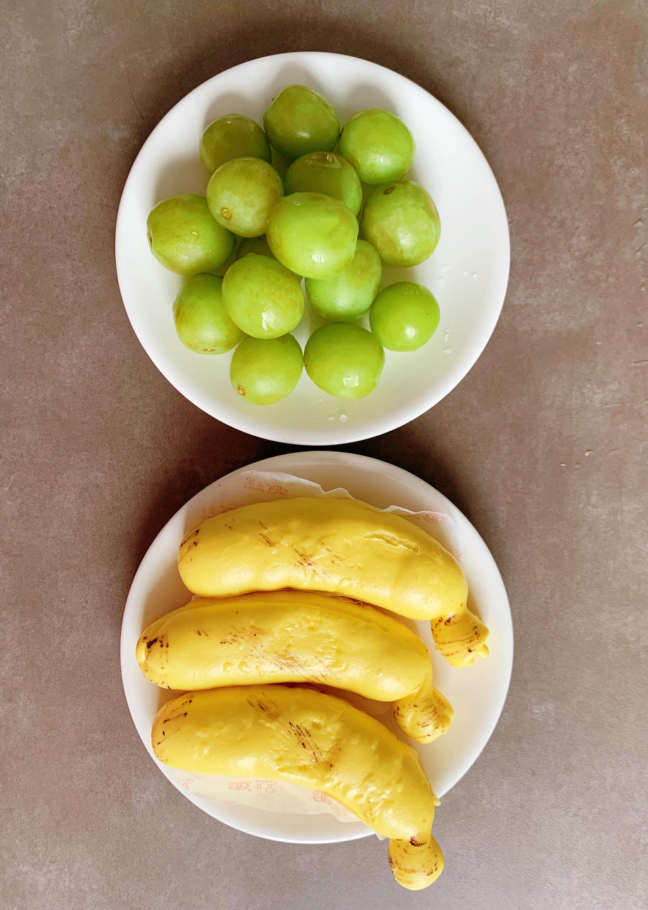 🍌卡通馒头——香蕉包