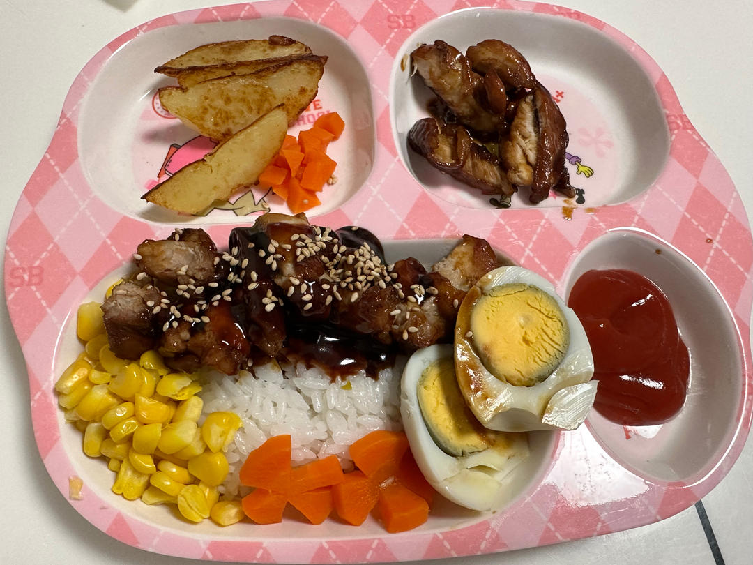 照烧鸡腿饭