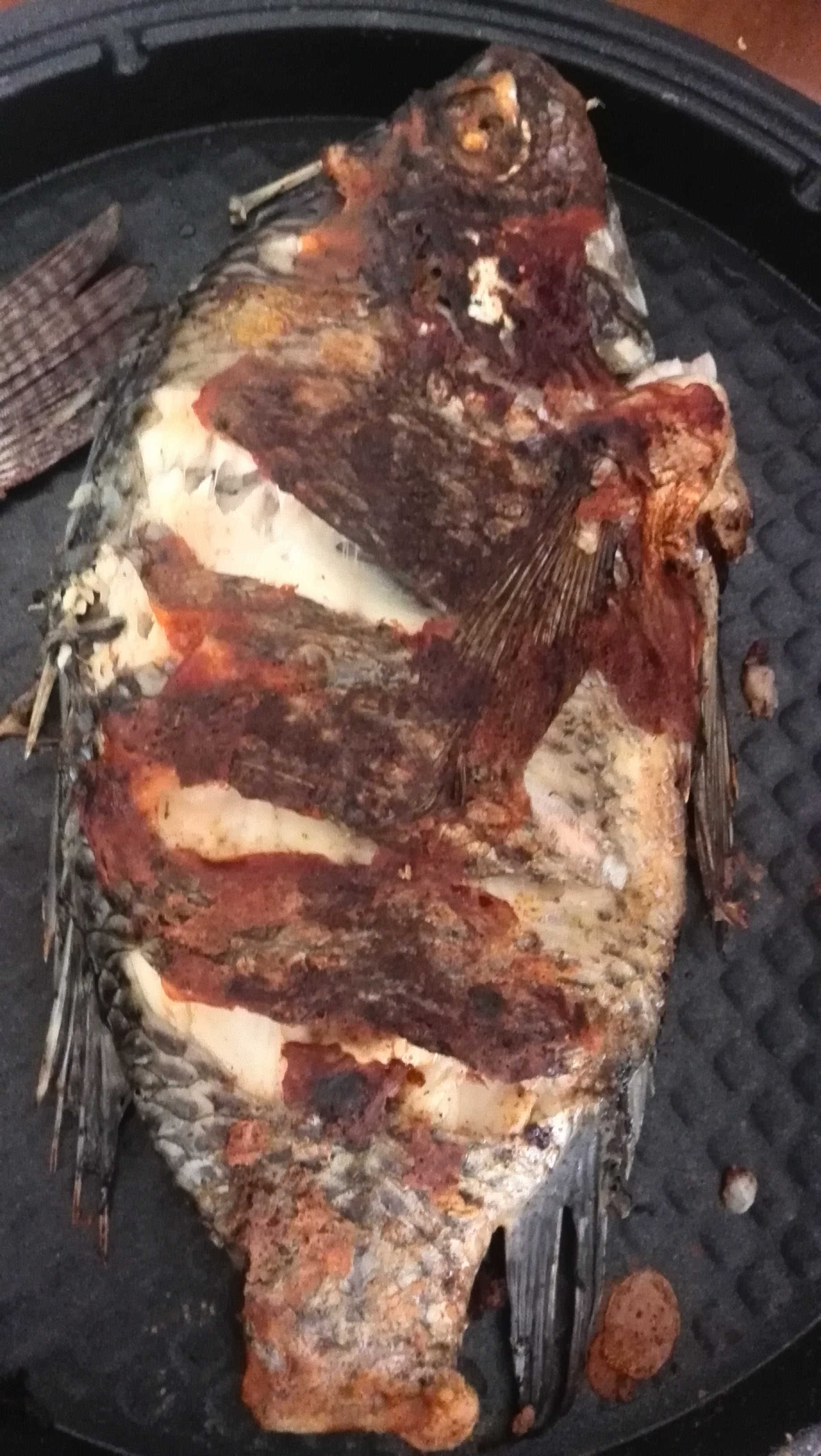焦香烤鱼