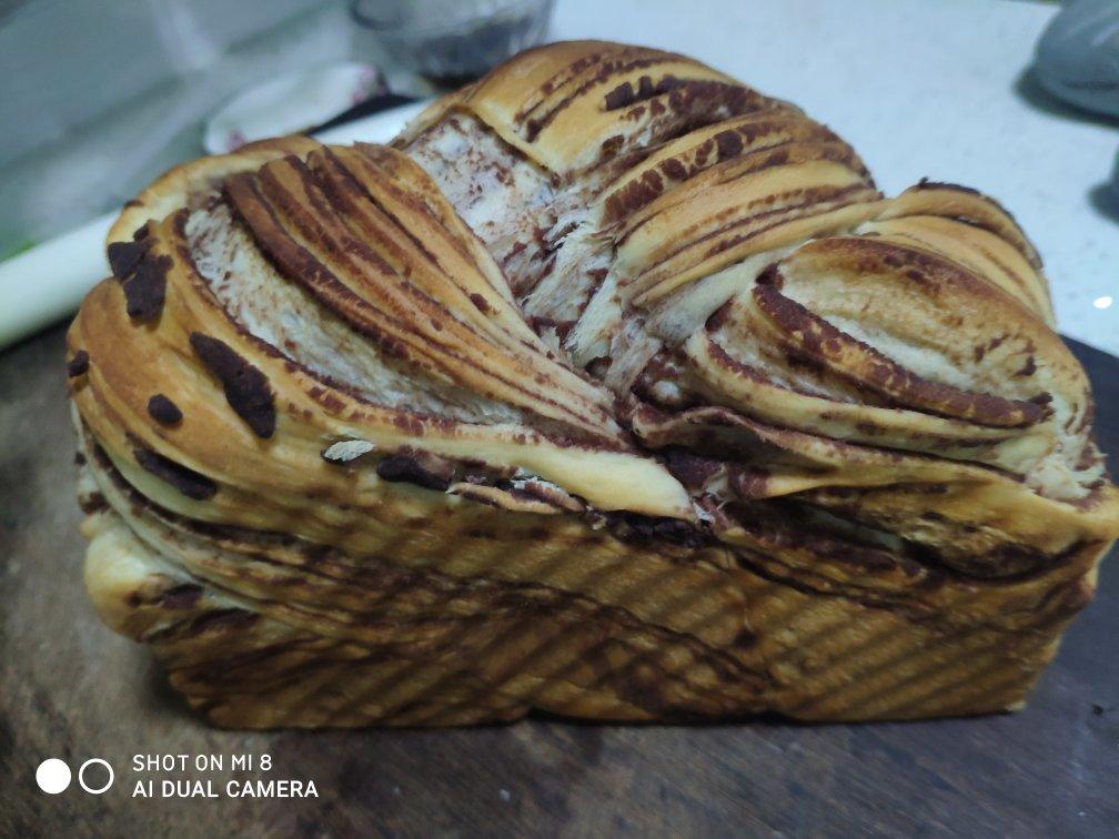 豆沙大理石吐司