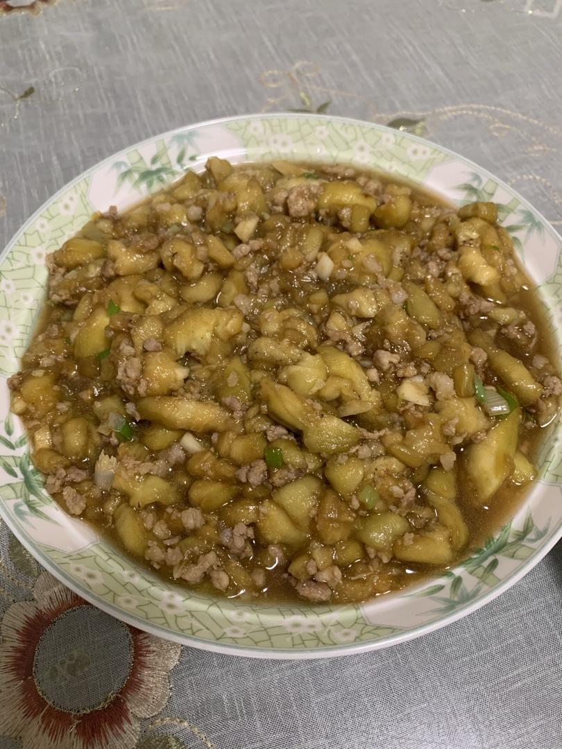 茄子不油炸的肉末茄子（好吃到💃💃👍👍）