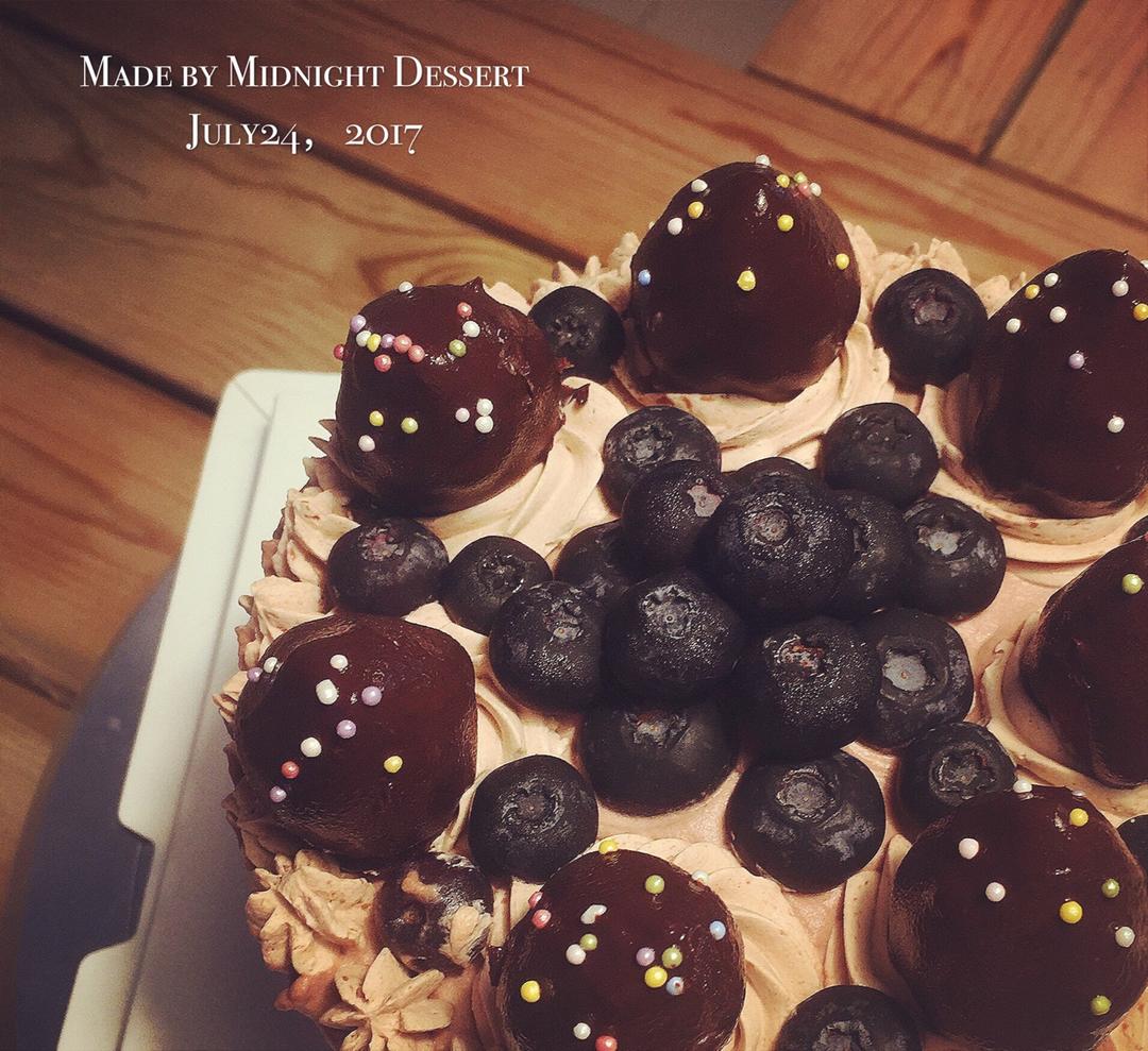 PH打发巧克力奶油