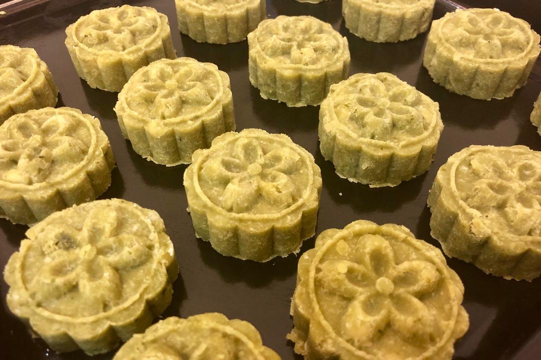 自制绿豆糕（少油少糖懒人版）