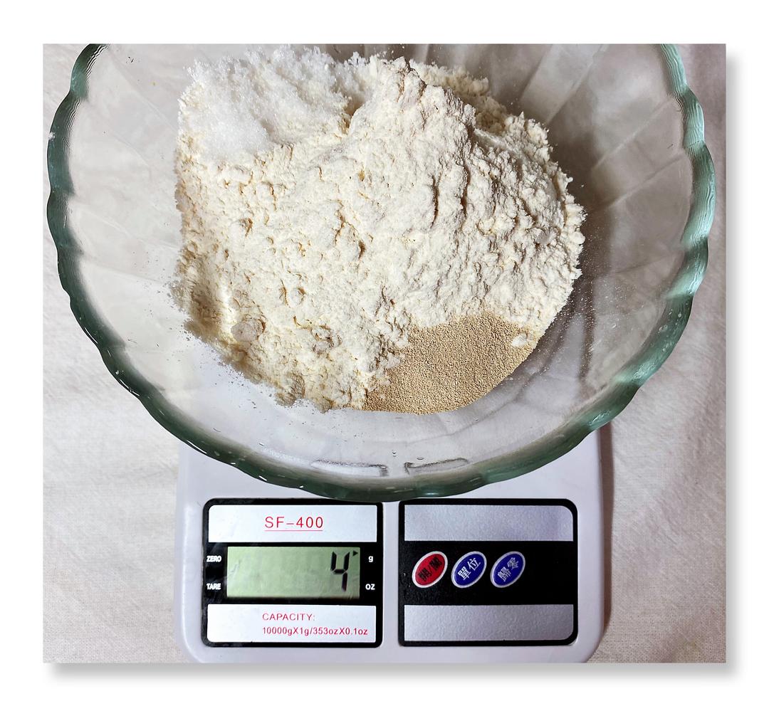 纯奶手撕吐司的做法 步骤1