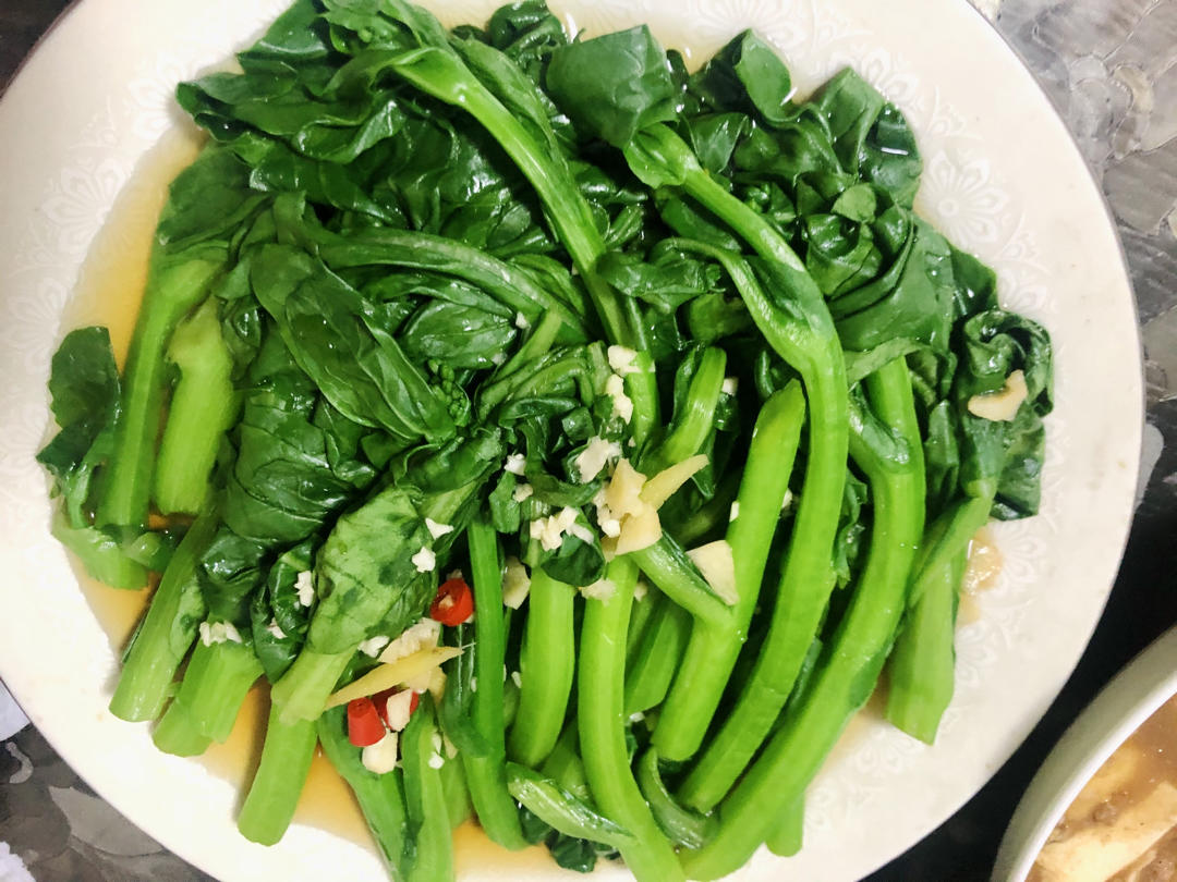 白灼菜心（附白灼类菜的小细节）