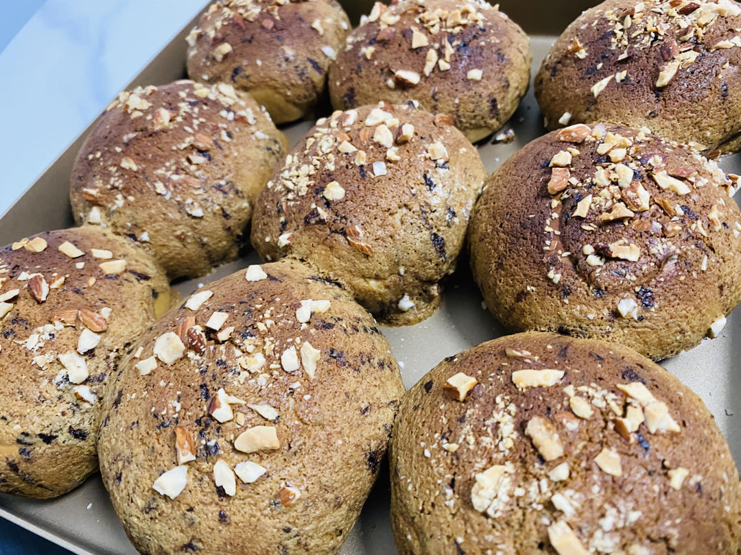 oaromom做的咖啡墨西哥面包