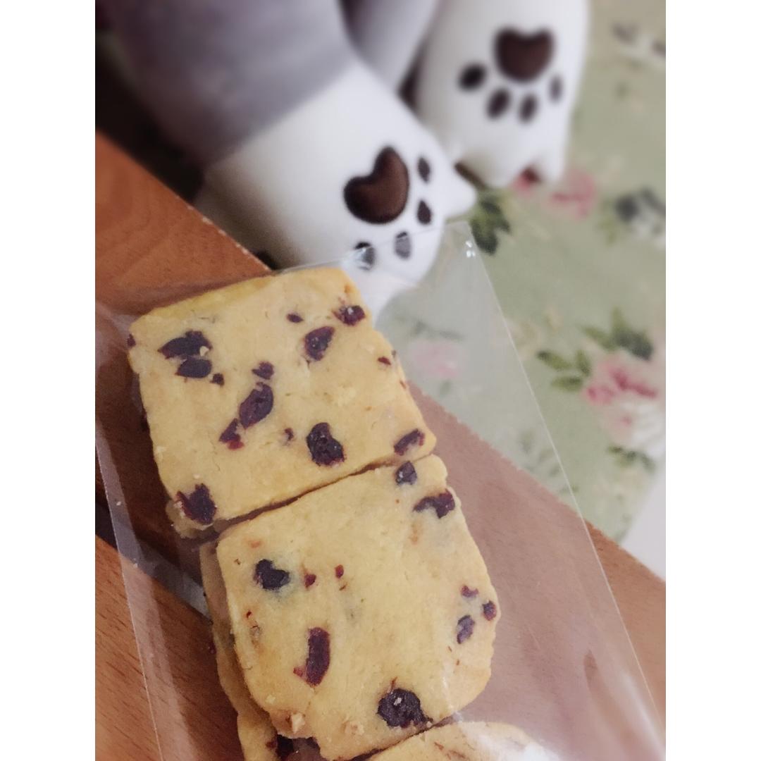低糖少油版蔓越莓饼干