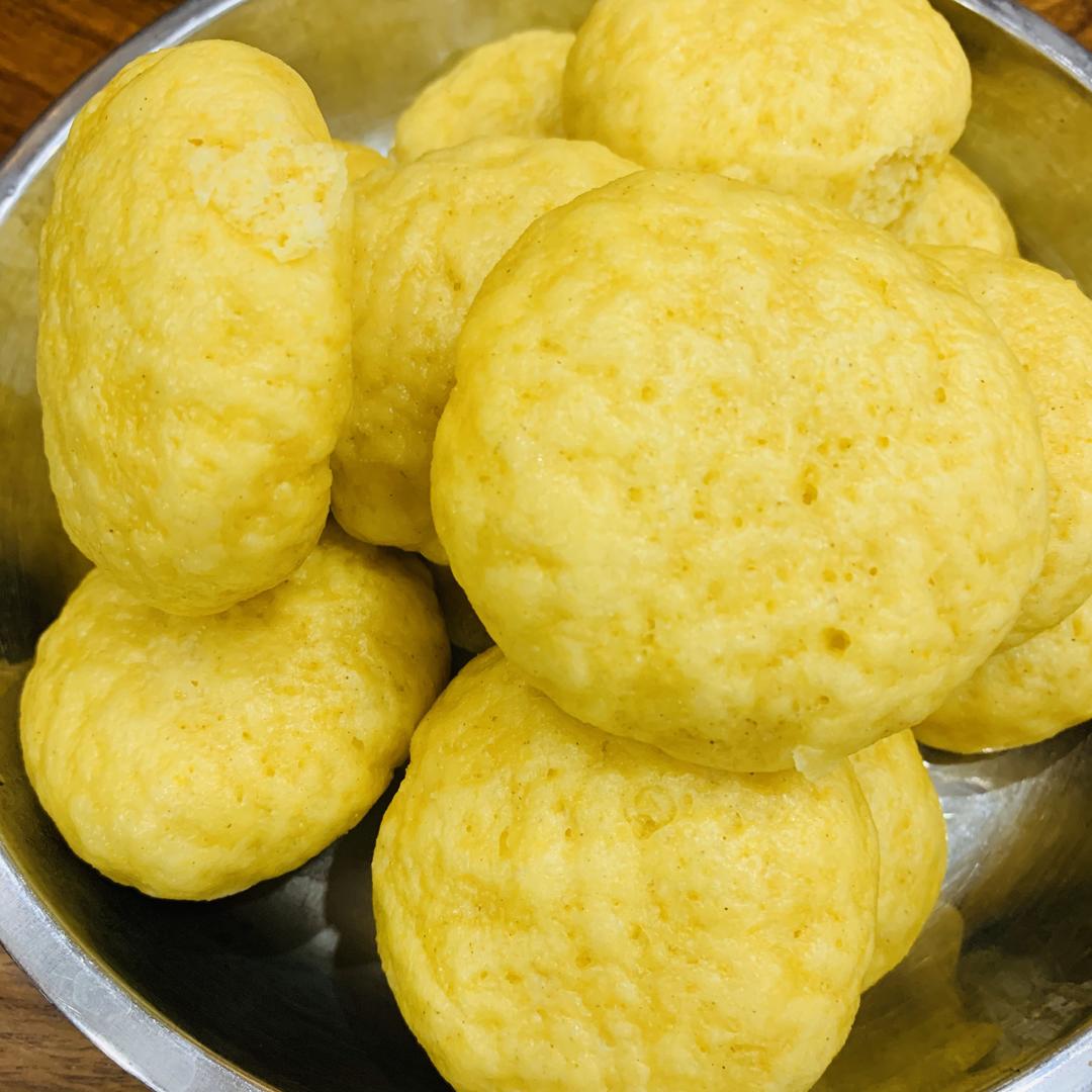 玉米面馒头超简单美味