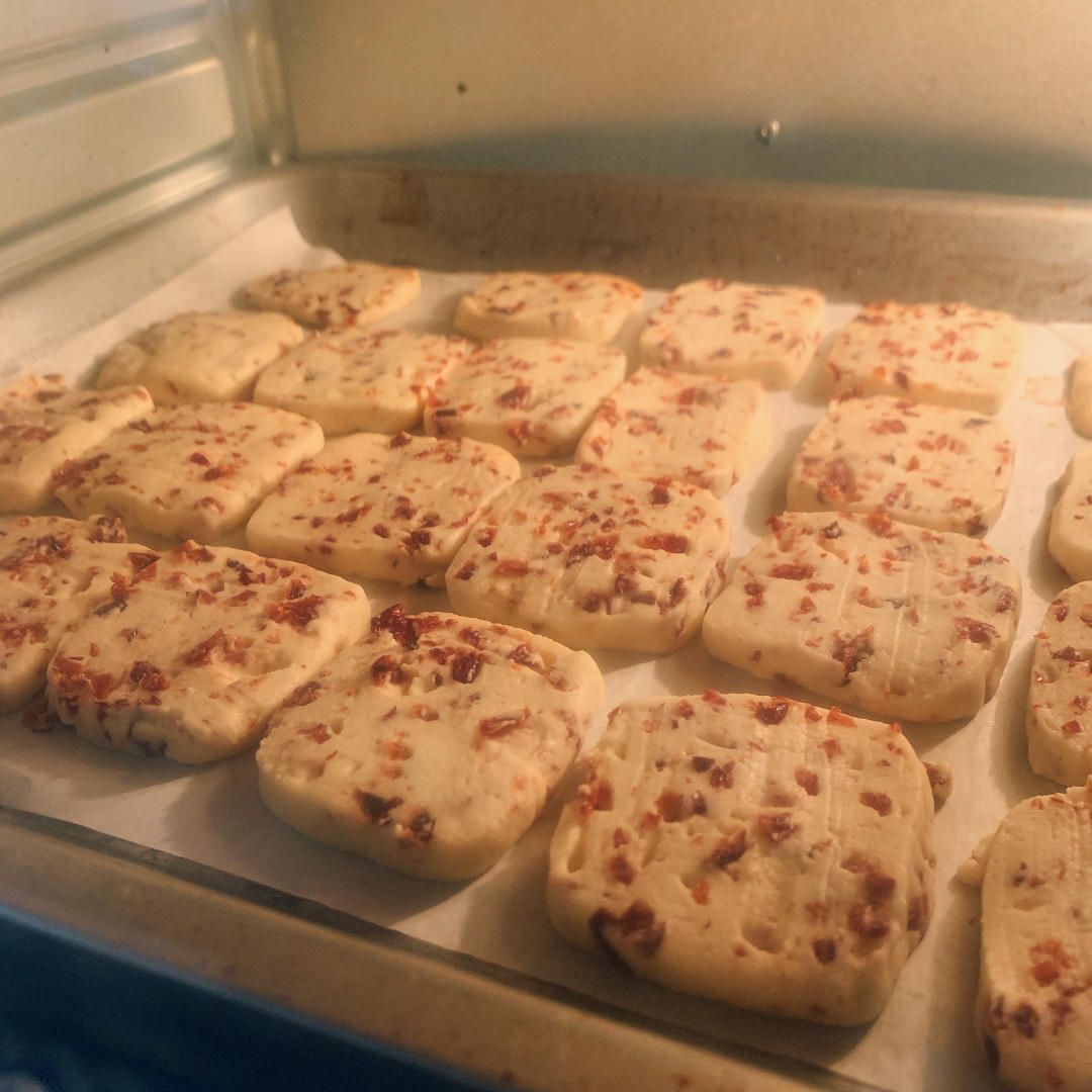 低糖少油版蔓越莓饼干