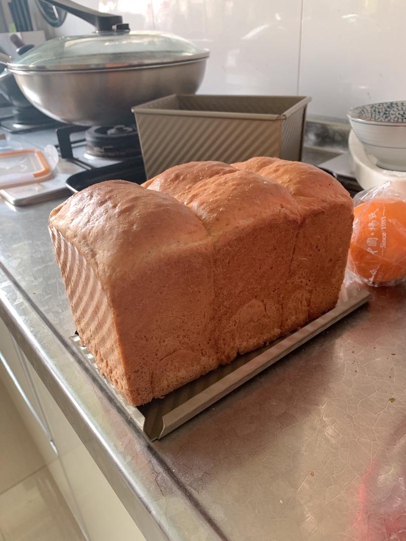 全家都爱吃的健康全麦吐司，新手也能做