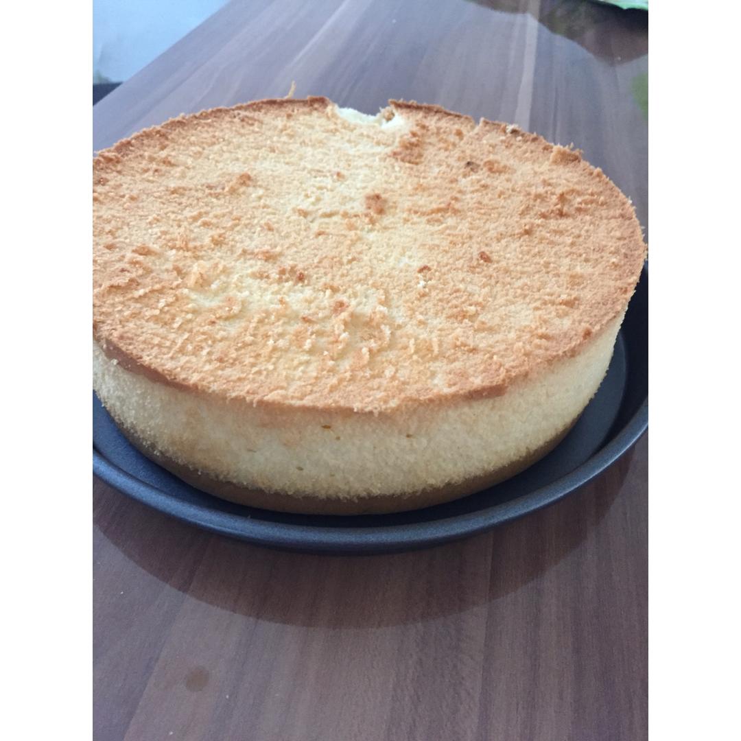 奶油蛋糕的戚风蛋糕坯（更新空气炸锅做法）