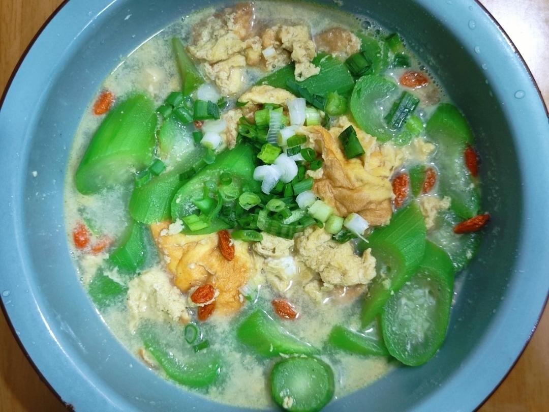 丝瓜鸡蛋汤