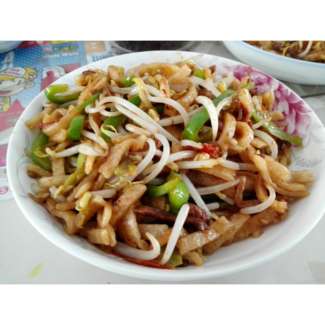 好吃哭的——家常炒饼