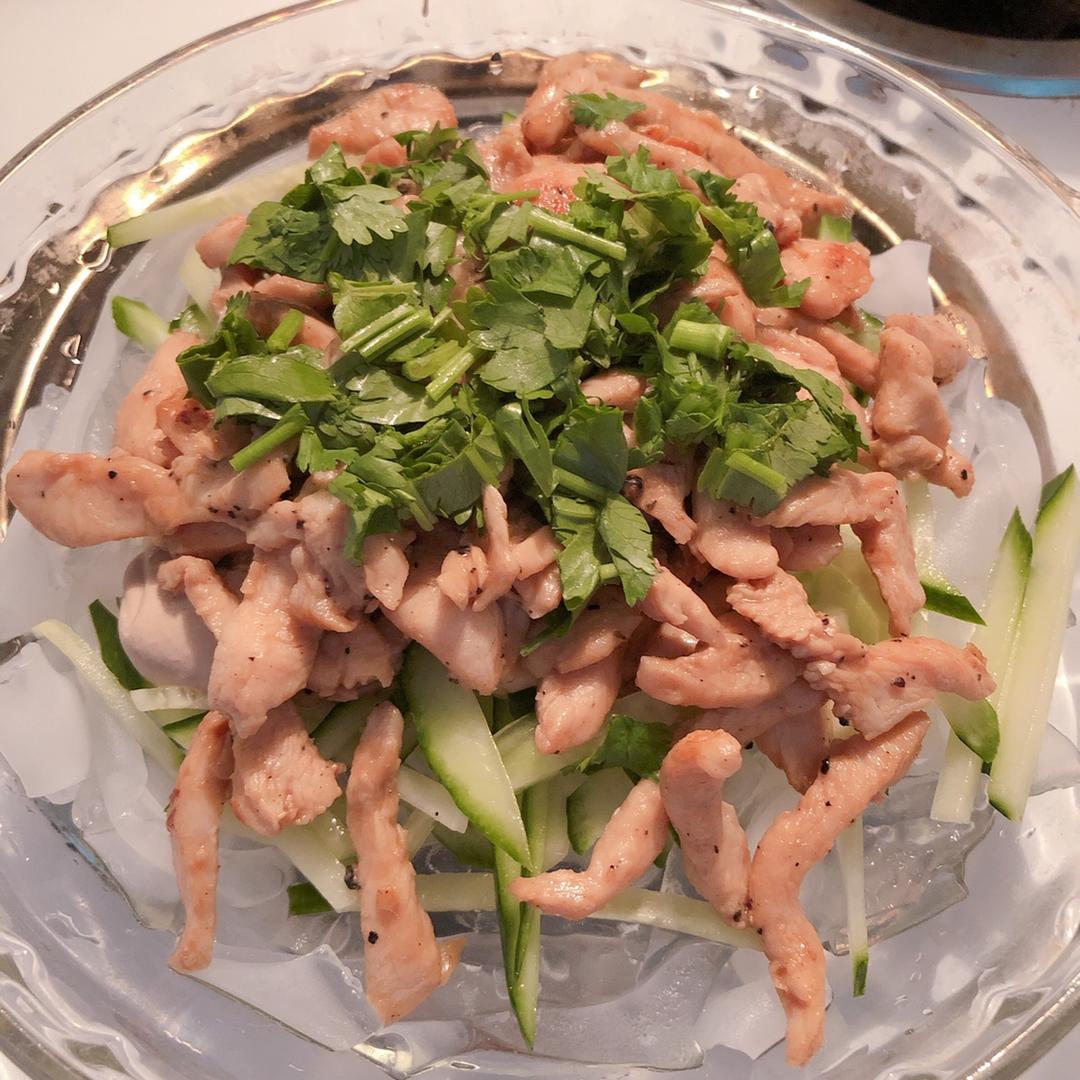自制拉皮(土豆淀粉或红薯淀粉）