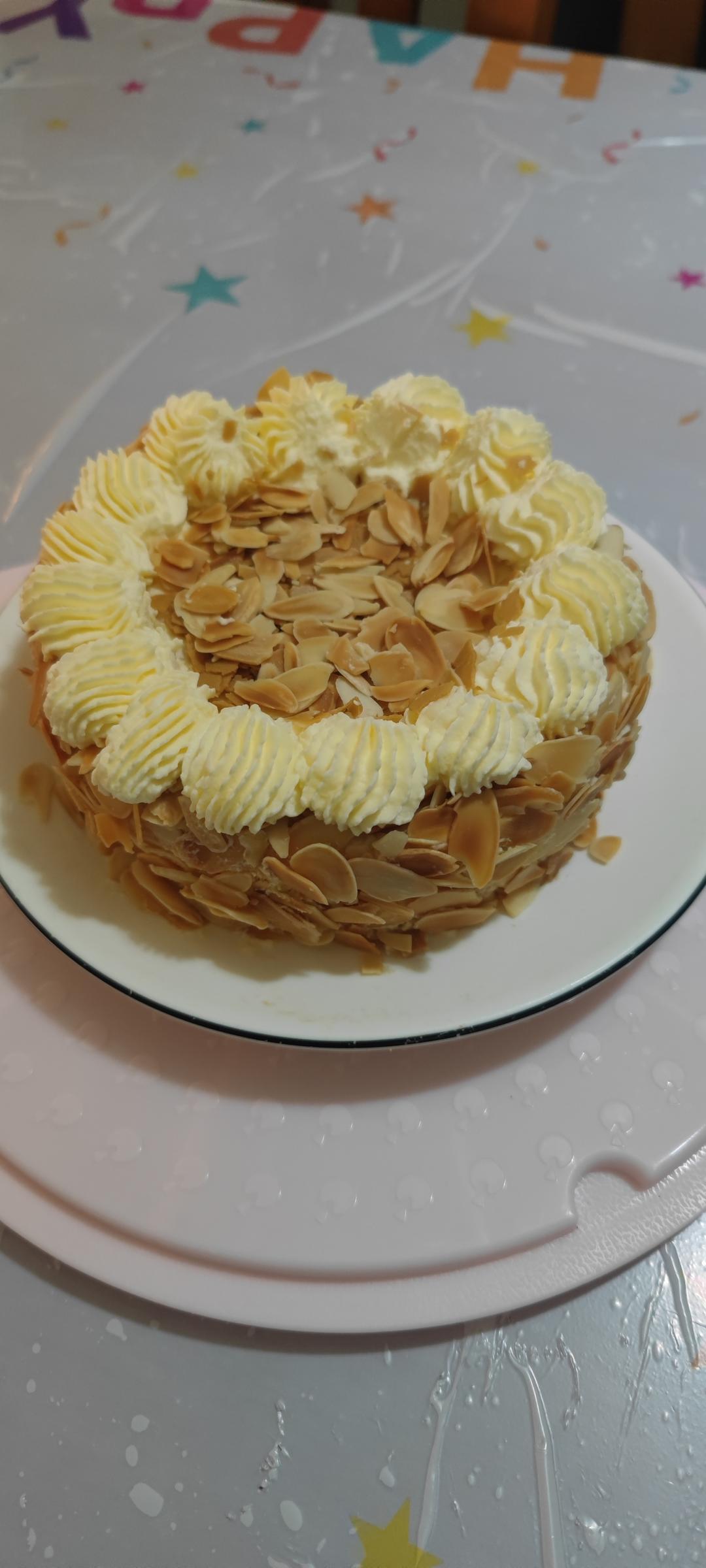 咸奶油杏仁蛋糕