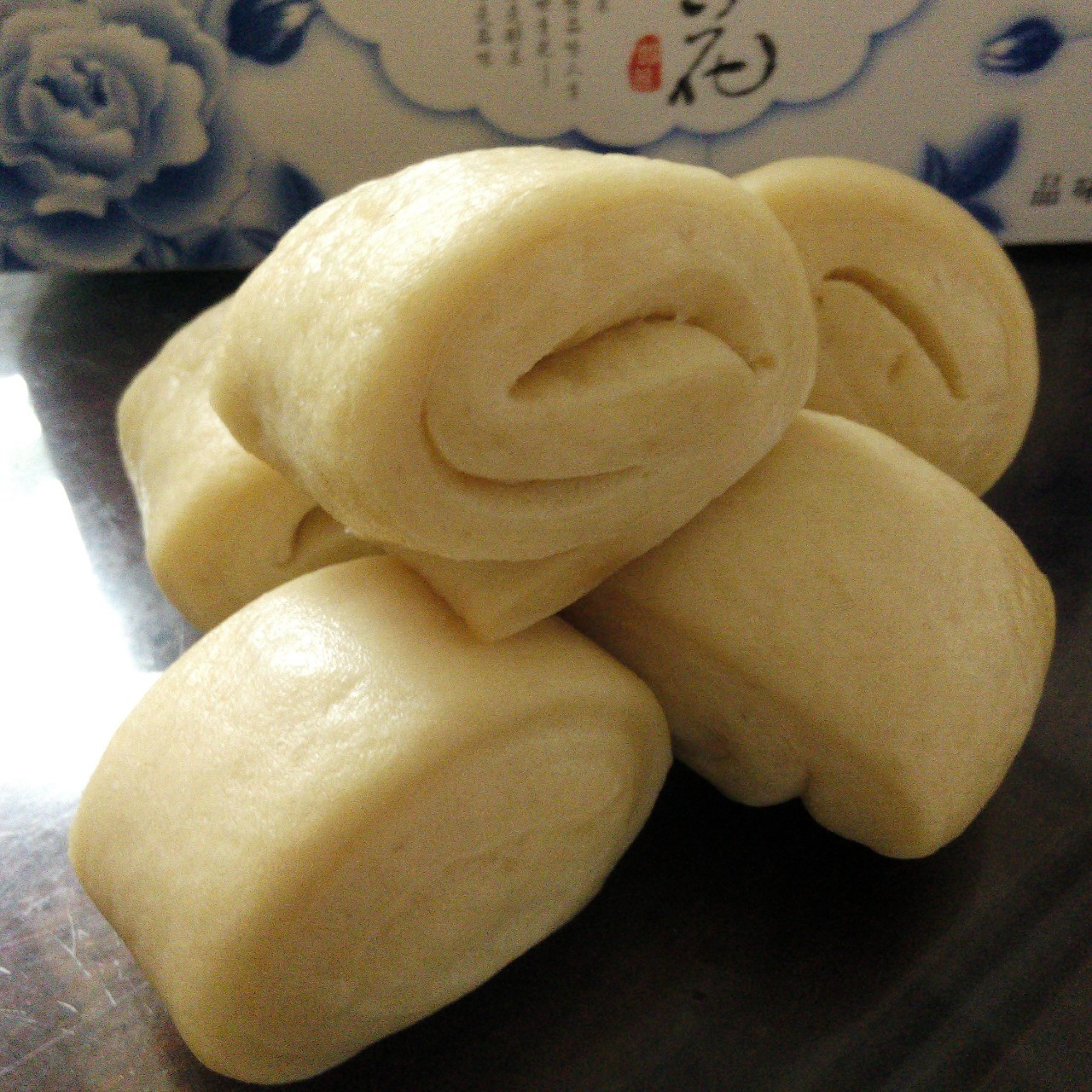 旋旋做的刀切玉米馒头