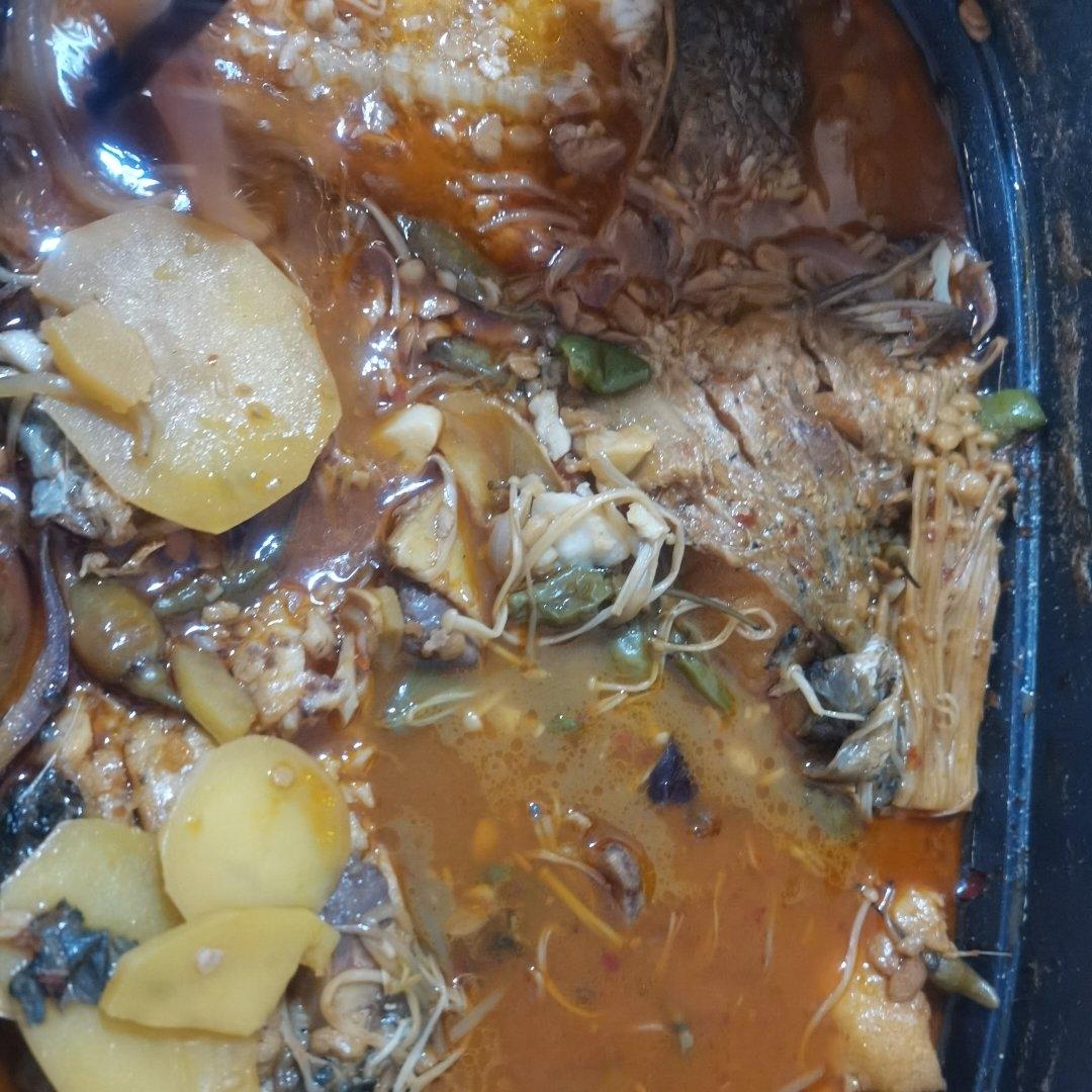 重庆烤鱼(烤箱版)爆好吃，爆简单