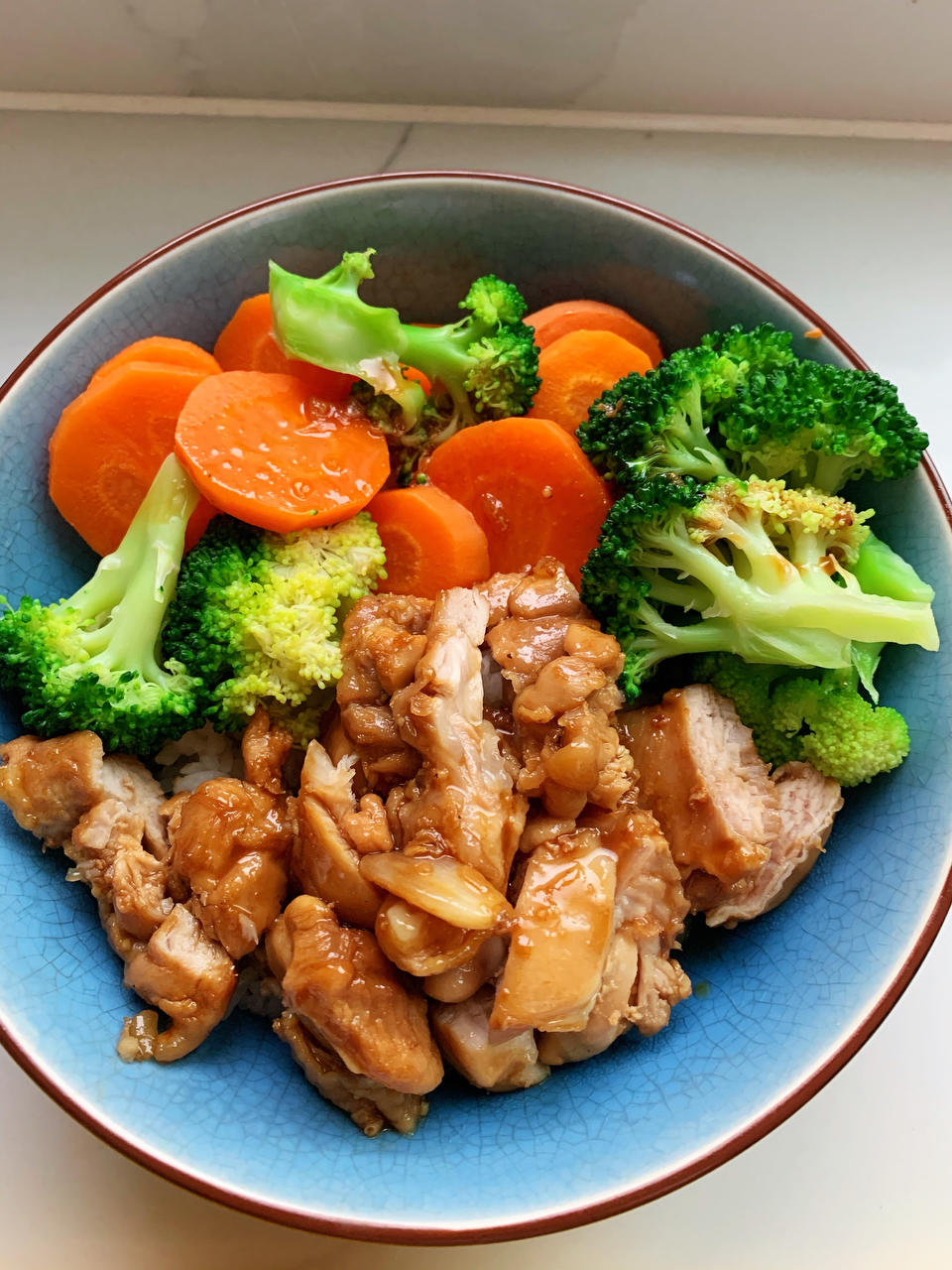照烧鸡腿饭