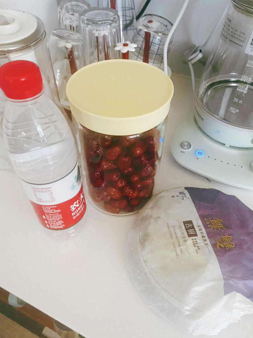 红枣普洱茶【5-6月北鼎养生壶食谱】