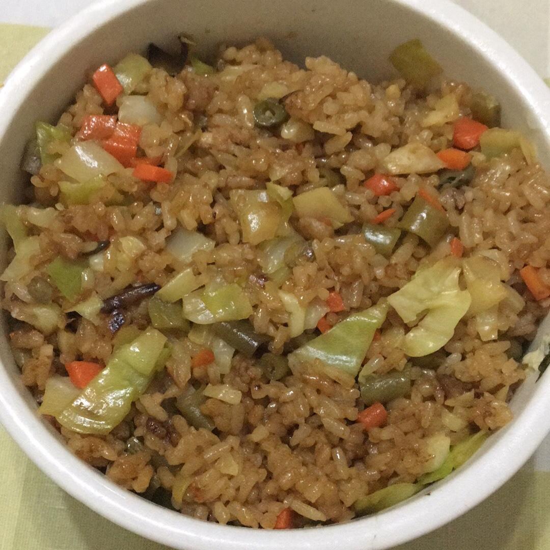 酸豆角炒饭