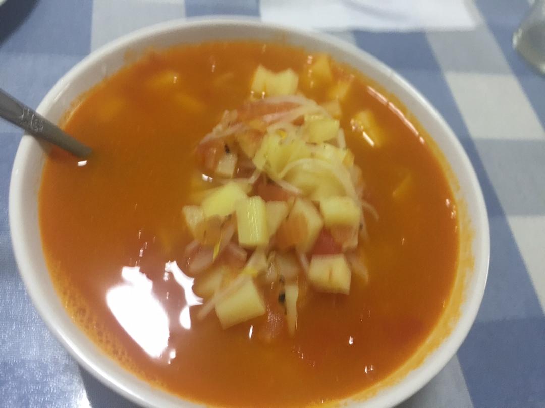 #排毒汤#西红柿豆芽汤