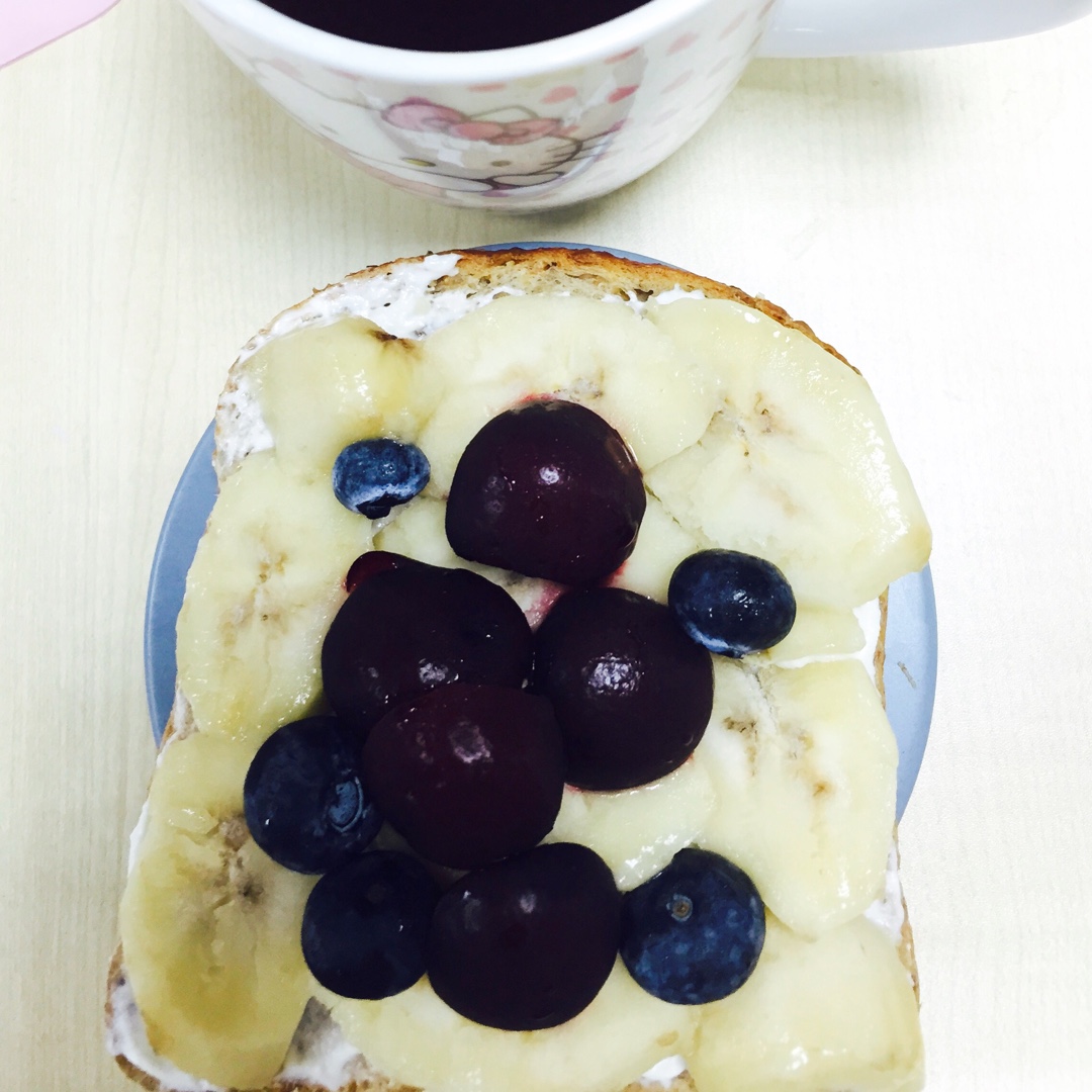 水果奶油吐司片（可做成三明治）