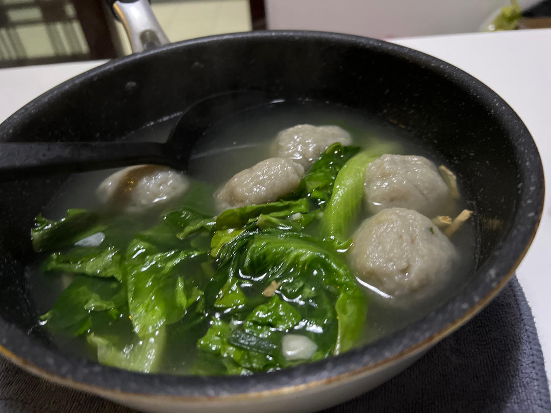 牛肉丸青菜汤