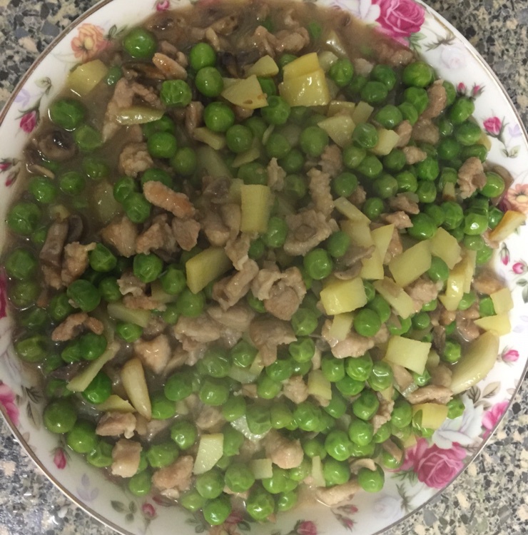 豌豆肉丁