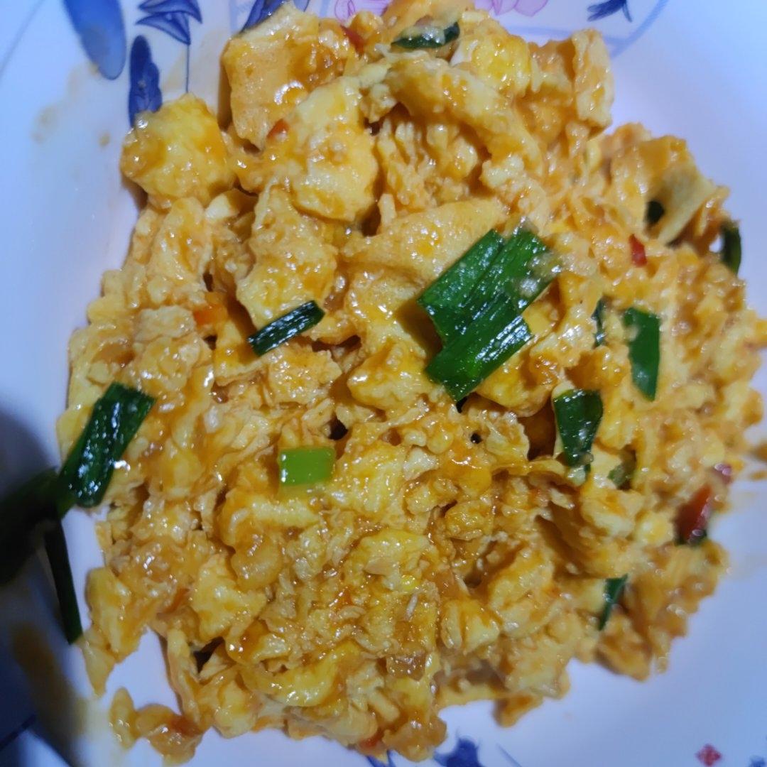 酱汁炒鸡蛋