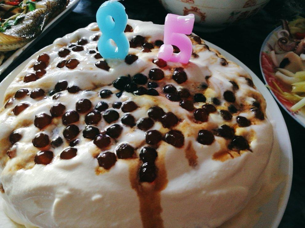 黑糖珍珠爆浆蛋糕