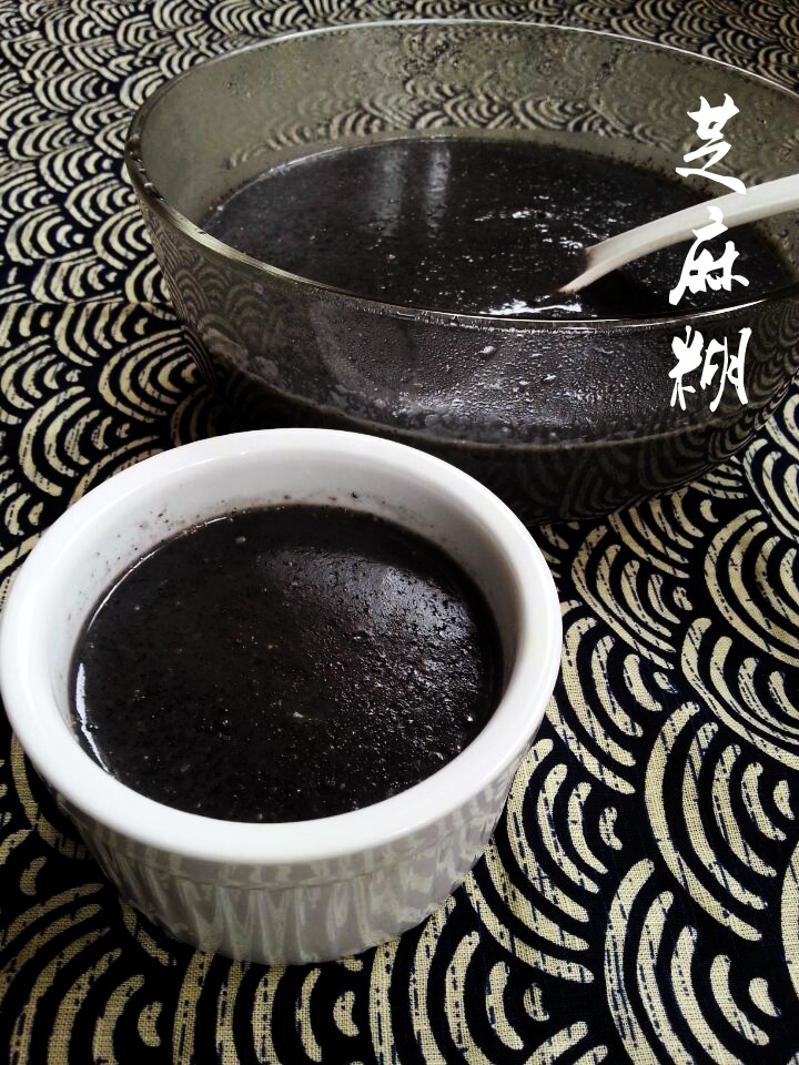 自制黑芝麻糊